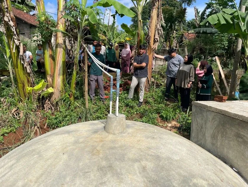 Mahasiswa ITB Kolaborasi Bangun Instalasi Biogas dari Kotoran Sapi, Kapasitas 10 m³ untuk Kebutuhan Memasak Warga