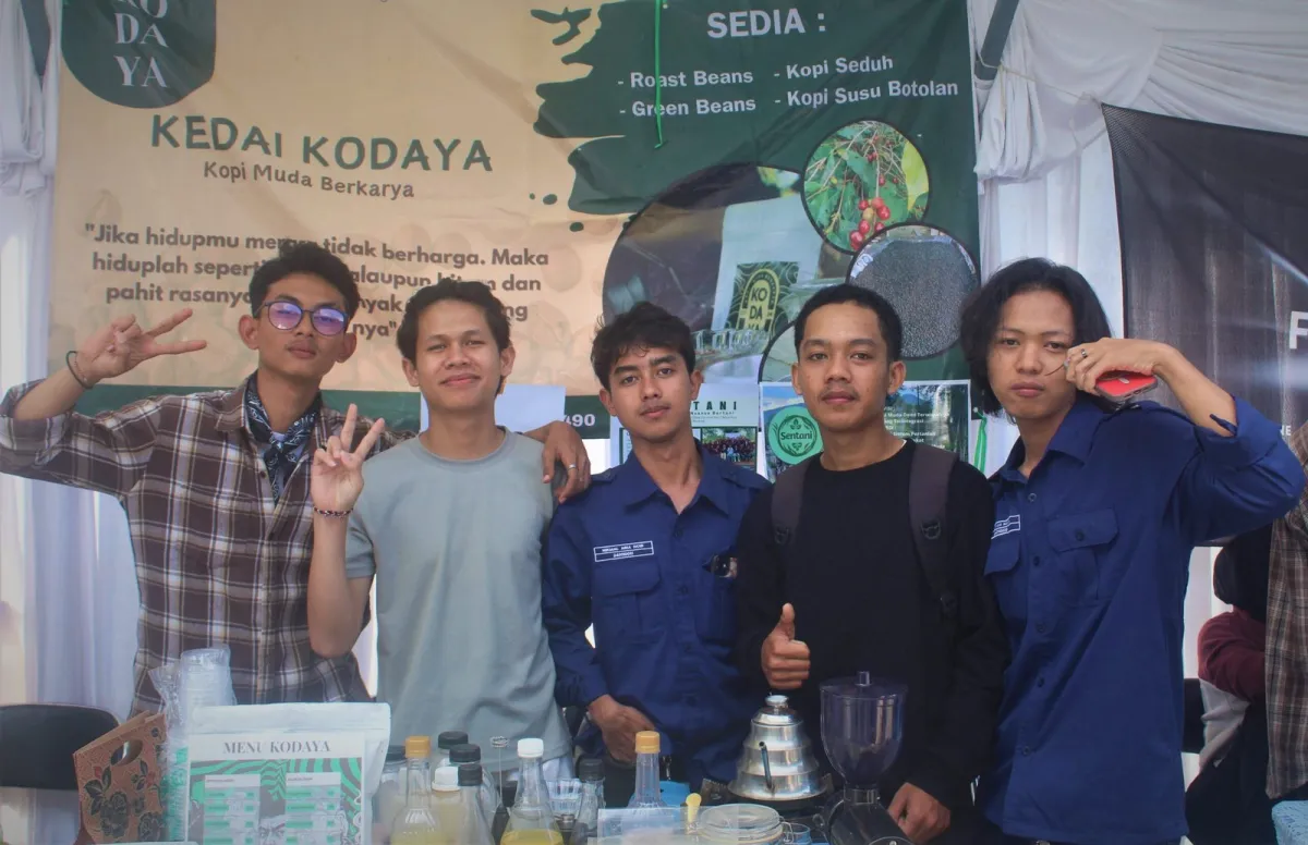 Kopi Celup Kodaya Ramaikan Bazar Milad ke-9 UM Bandung