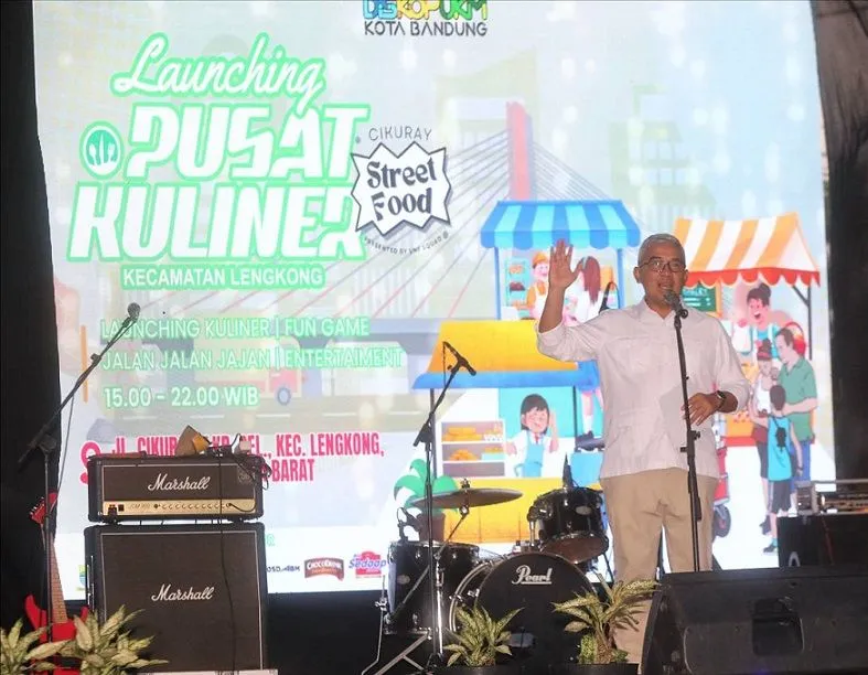 Bandung Resmikan Cikuray Street Food di Jalan Cikuray, Hadirkan 21 Tenant Kuliner