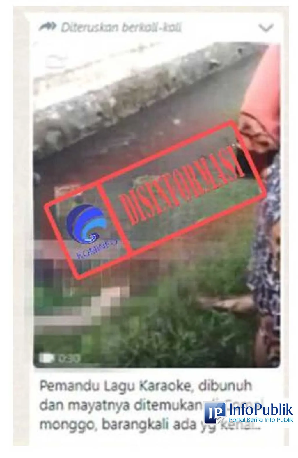 Klarifikasi Polisi: Kabar Penemuan Mayat Perempuan di Comal Pemalang Tidak Benar