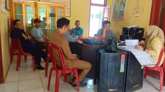 Kecamatan Kasui Monev Dana Desa di Kampung Tanjung Kurung Lama