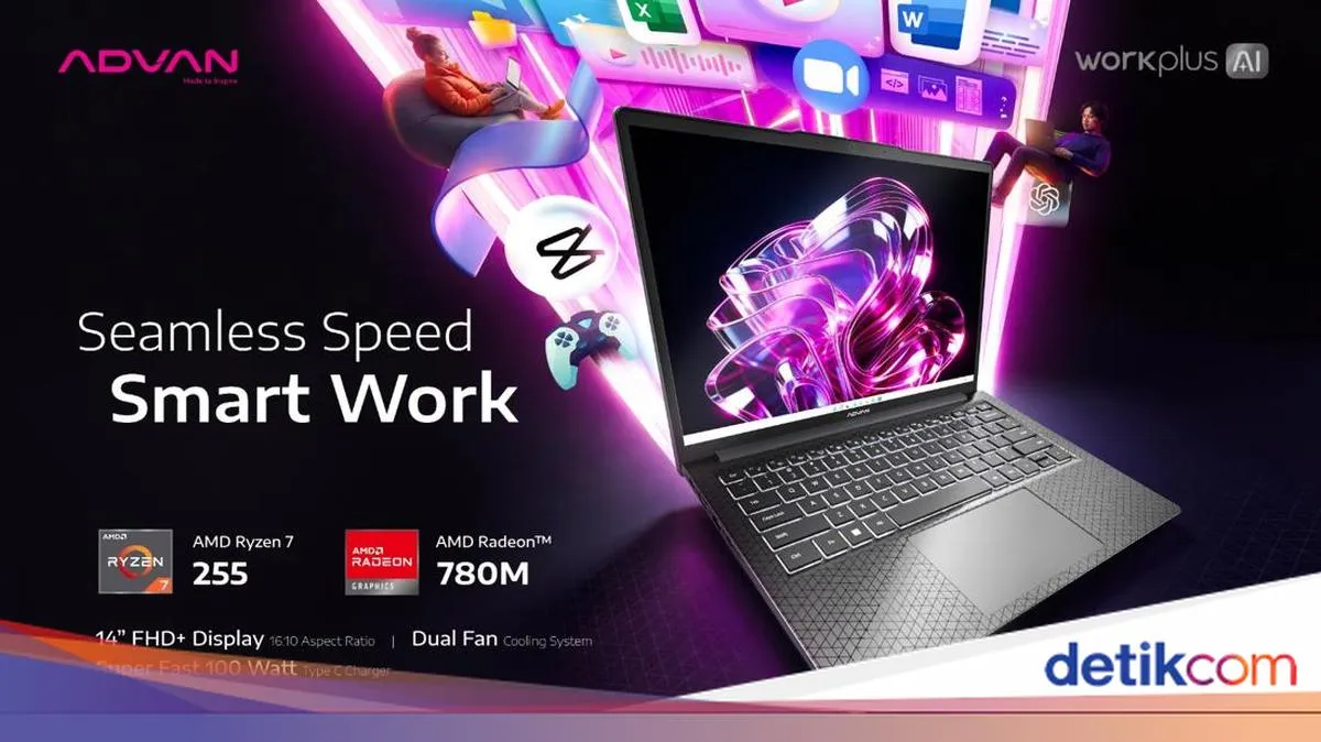 Advan Workplus AI dan Laptop Rp 8 Jutaan: Mengapa Mendadak Jadi Pembicaraan, dan Apa Artinya bagi Indonesia