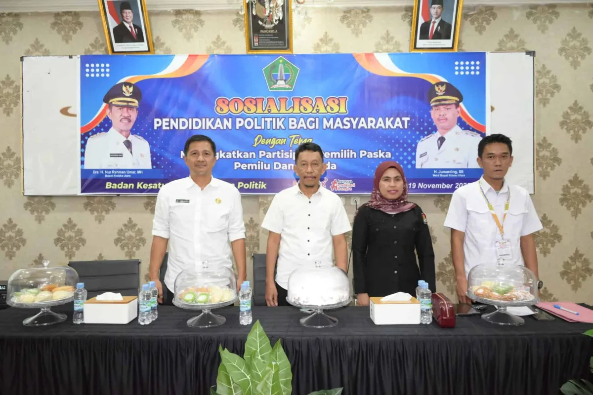 Pemkab Kolaka Utara Gelar Sosialisasi Pendidikan Politik, Tekankan Partisipasi Warga Tak Berhenti di TPS