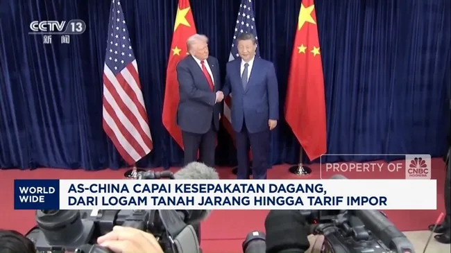 Trump Umumkan Kesepakatan AS-China soal Tarif Impor dan Logam Tanah Jarang di KTT APEC