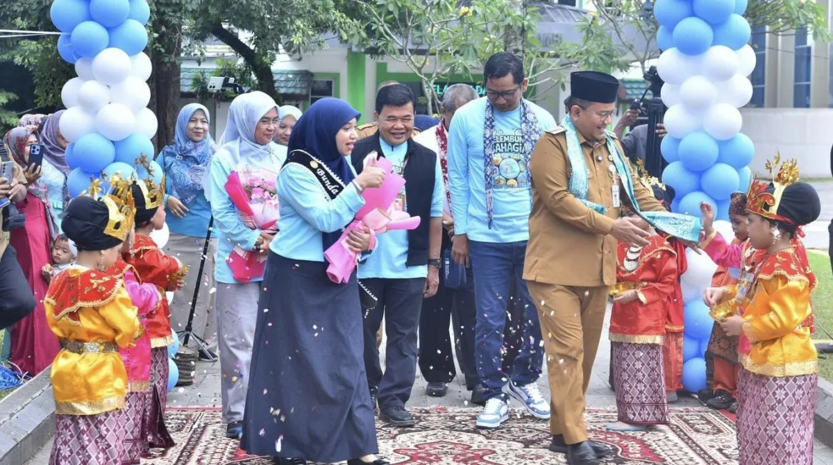 Wali Kota Jambi Buka Festival Permainan Sains Gelembung Bahagia untuk PAUD se-Kota Jambi