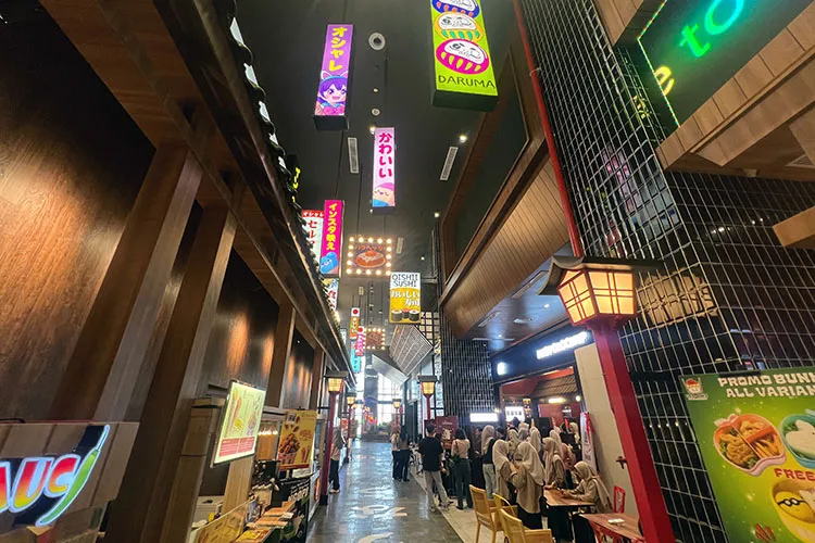 Harajuku Street Food Area Hadir di Queen City Mall Semarang, Tawarkan Nuansa Jepang dan Ragam Kuliner