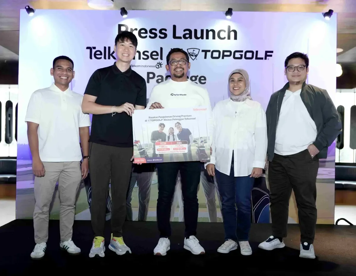 Telkomsel dan Topgolf Rilis Paket 2 Jam Main Golf plus Kuota 30 GB untuk Pelanggan SIMPATI dan Halo