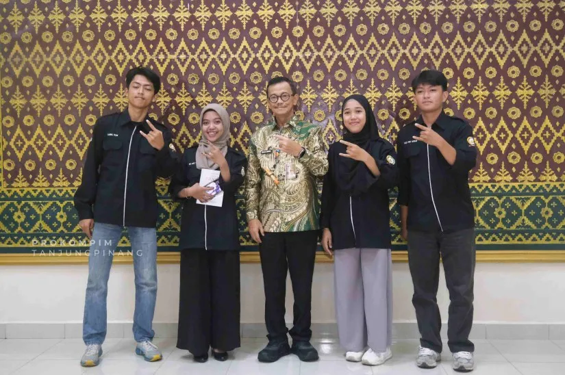 Wawako Tanjungpinang Raja Ariza Terima Kunjungan Silaturahmi Himpunan Mahasiswa Kundur