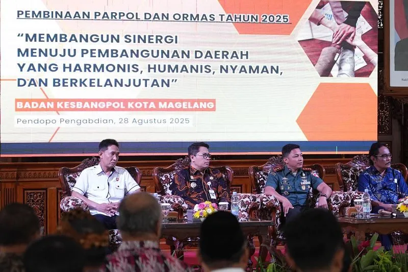 Kesbangpol Magelang Perkuat Forum Komunikasi Sosial Politik untuk Sinergi Pemerintah, Parpol, dan Ormas