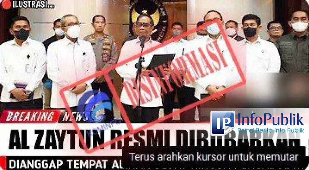 Cek Fakta: Klaim Mahfud MD Resmi Bubarkan Ponpes Al-Zaytun Tidak Didukung Bukti
