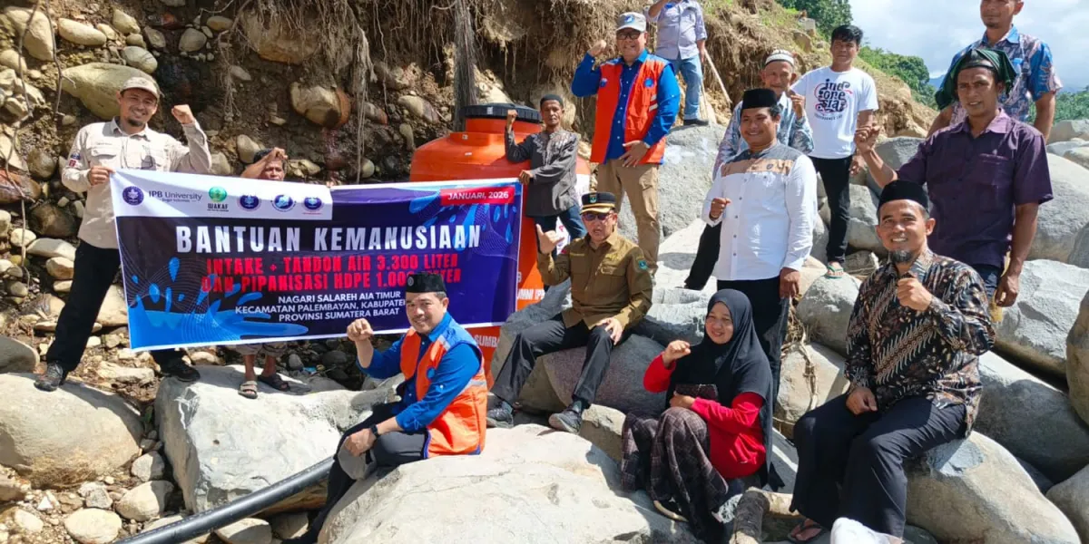 Pemasangan Pipa 1 Kilometer di Salareh Aia Timur Rampung, 1.300 Warga Kembali Akses Air Bersih