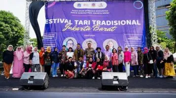 Festival Tari Tradisional Jakarta Barat 2025 Diikuti 25 Sanggar dari Delapan Kecamatan