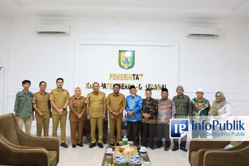 Pemkab Serdang Bedagai Gelar Audiensi Bahas Zakat, Pembinaan Olahraga, Sawit, dan Kamtibmas