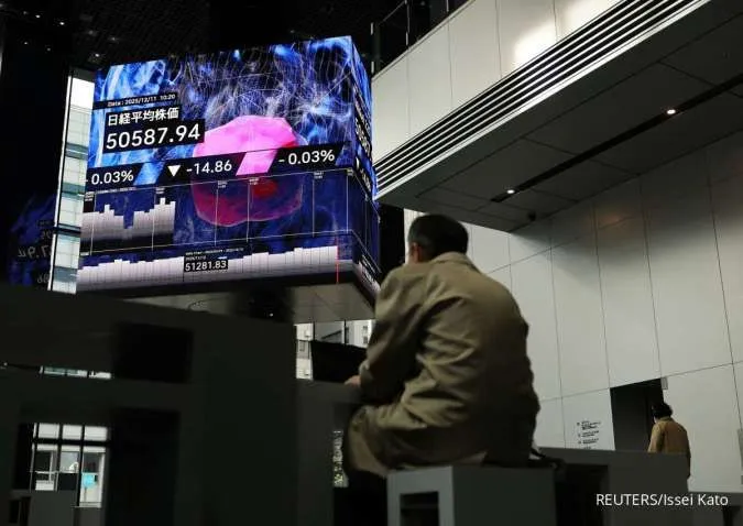 Isu Prospek AI Tekan Saham Teknologi, Nikkei Turun ke Level Terendah Tiga Pekan