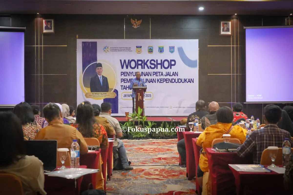 BKKBN Papua Gelar Workshop Peta Jalan Kependudukan 2025, Dorong Integrasi ke Dokumen Perencanaan Daerah