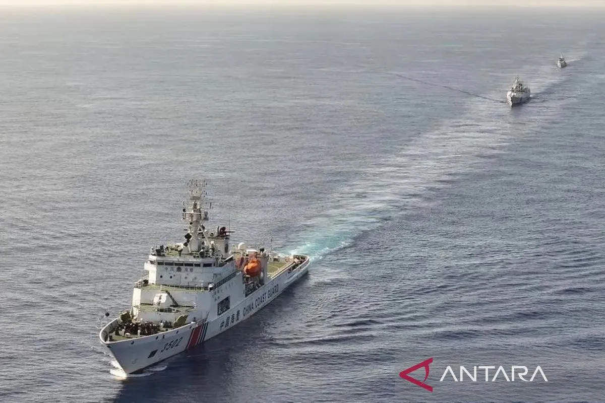 China Klaim Lakukan Patroli Penegakan Hukum di Sekitar Huangyan Dao di Laut China Selatan