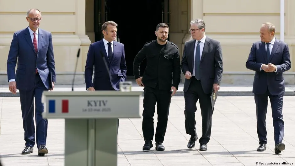 Video Viral di Kereta ke Kyiv: Klaim Macron, Merz, dan Starmer Gunakan Narkoba Dibantah