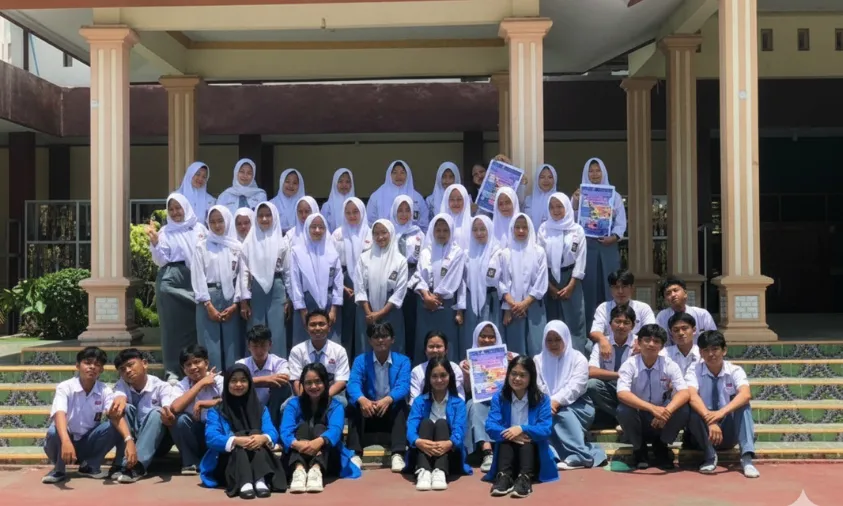 Mahasiswa UBSI Beri Edukasi Pengelolaan Keuangan bagi Siswa SMA Negeri 1 Telagasari