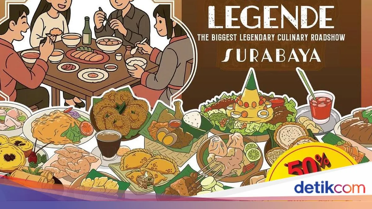 Festival Kuliner Legendaris Tjap Legende 2025 Digelar Roadshow di 12 Kota, Surabaya Akhir Agustus
