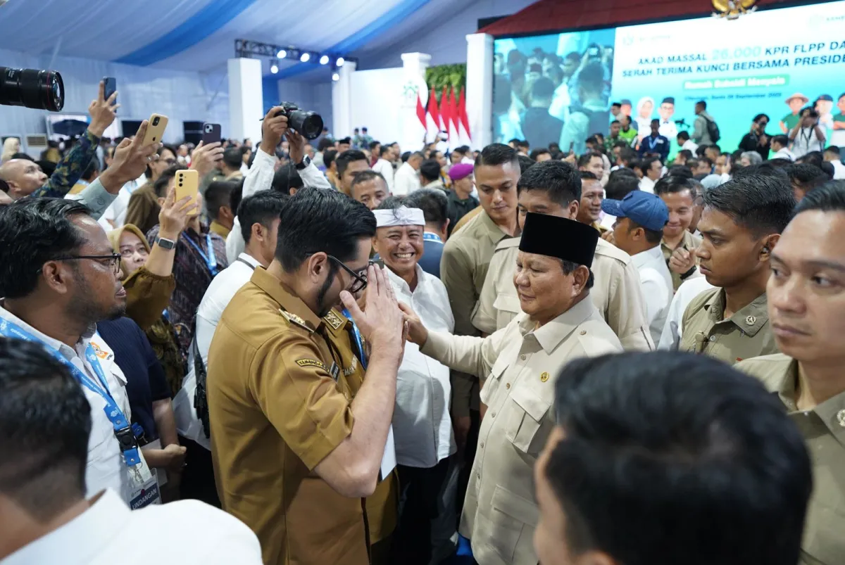 Prabowo Resmikan Akad Massal 26.000 KPR FLPP, Wawali Sukabumi Sebut Cicilan Rp1–2 Juta per Bulan