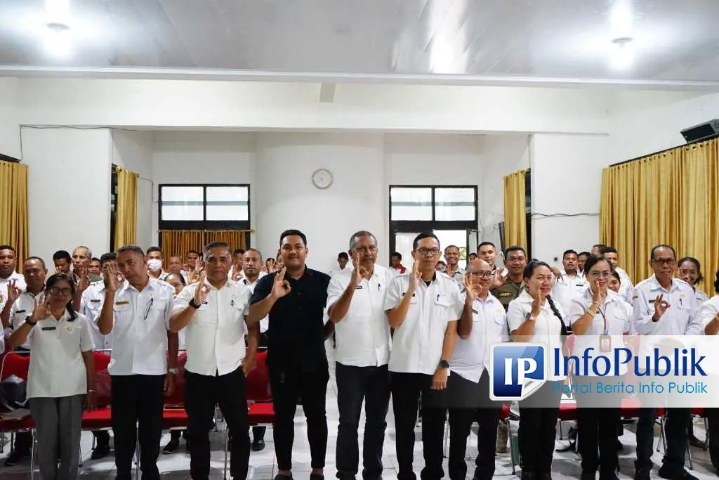 Pemkab Belu Sosialisasikan Penggunaan Jaringan Internet untuk Perangkat Daerah