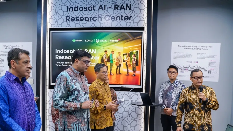 Indosat, Nokia, dan NVIDIA Resmikan AI-RAN Research Center di Surabaya, Pertama di Asia