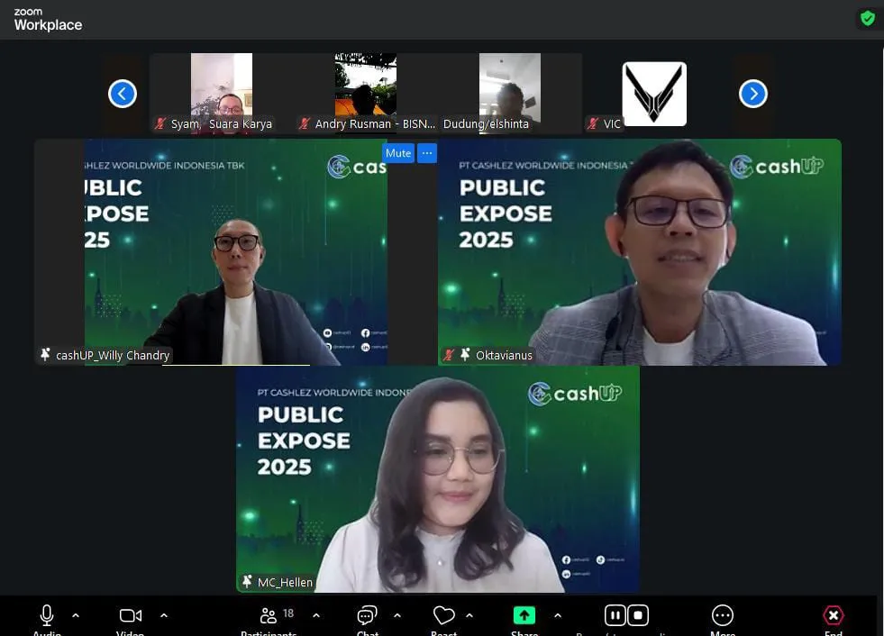 Cashlez (CASH) Ungkap Transformasi Bisnis dan Inovasi Pembayaran Digital Menuju 2026