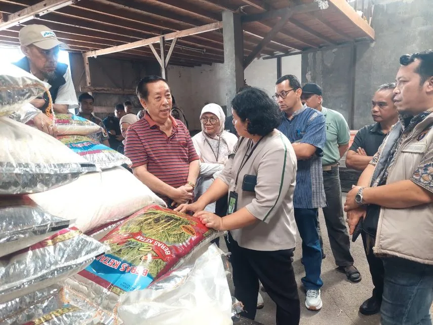 Disidak Satgas Pangan, Distributor Berau Berjanji Turunkan Harga Beras Sesuai HET