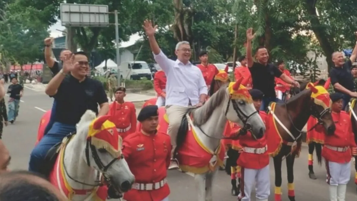 Satpol PP Bandung Amankan Peresmian Cikuray Street Food yang Dihadiri Wali Kota
