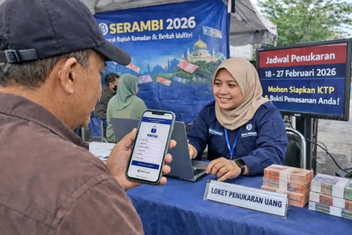 BI Buka Penukaran Uang Lebaran 2026 via Aplikasi PINTAR, Ini Jadwal dan Caranya