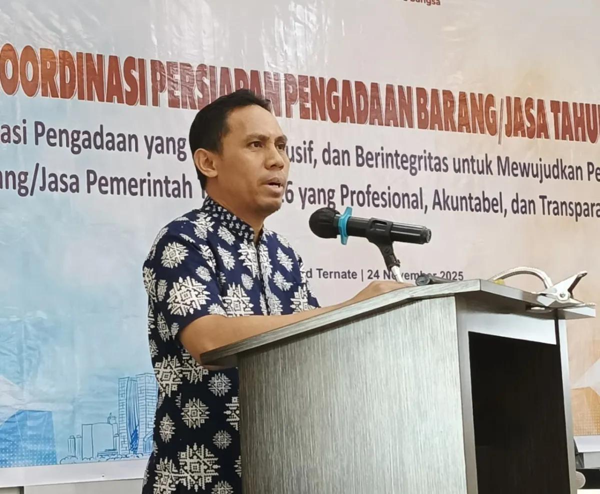 Pemprov Maluku Utara Rapat Koordinasi Persiapan Pengadaan Barang dan Jasa 2026