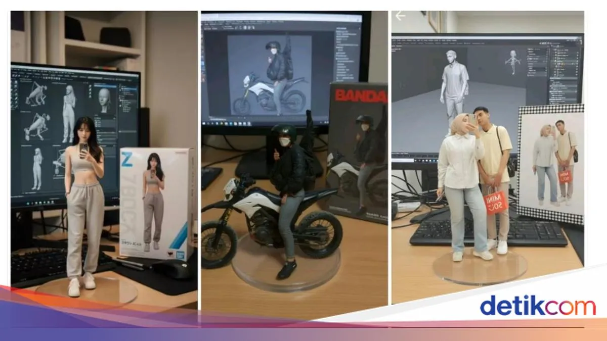 Tren Konten Miniatur AI Viral di TikTok dan Instagram, Ini Cara Membuatnya