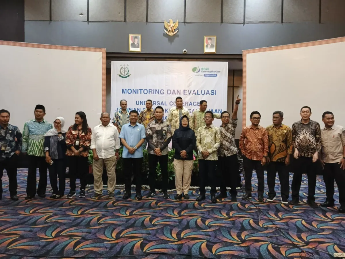 BPJS Ketenagakerjaan dan Kejati Maluku Utara Gelar Evaluasi Perluasan Jaminan Sosial Tenaga Kerja 2025