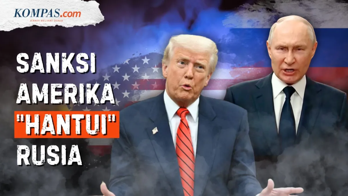 Trump Pertimbangkan Dukungan Sanksi Ekonomi Baru terhadap Rusia di Tengah Perang Ukraina