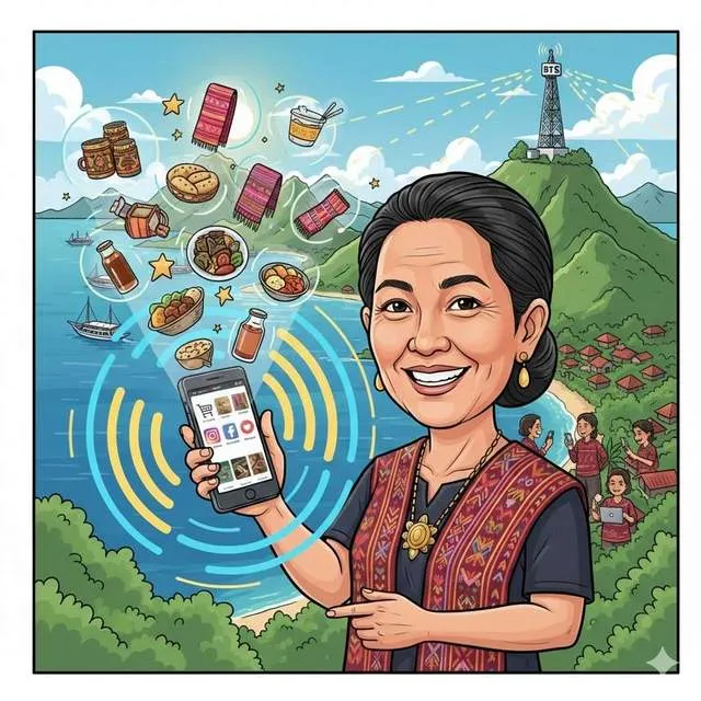 Perluasan Internet di Desa Wisata Manggarai Barat Ditargetkan Perkuat UMKM Pariwisata