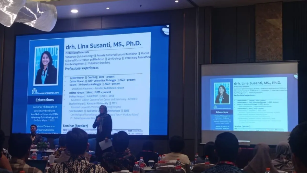 SAGAVET 2025 Soroti Perkembangan Peternakan dan Teknologi Diagnostik Mata Hewan