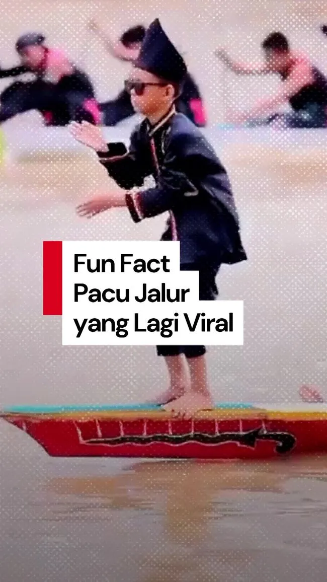 Tren Viral Aura Farming Muncul Usai Aksi Bocah Menari di Kapal Pacu Jalur Riau
