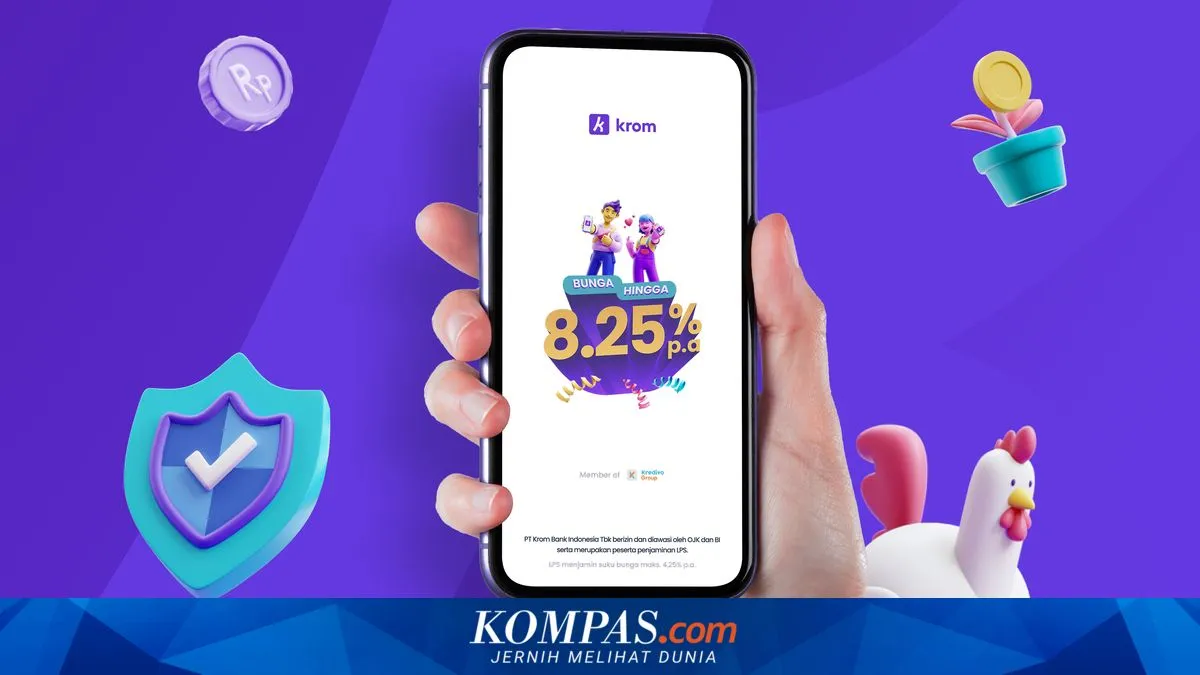 Krom Bank Beroperasi di Bawah Pengawasan OJK dan BI, Klaim Terapkan Pengamanan Data dan Catat Kinerja 2024