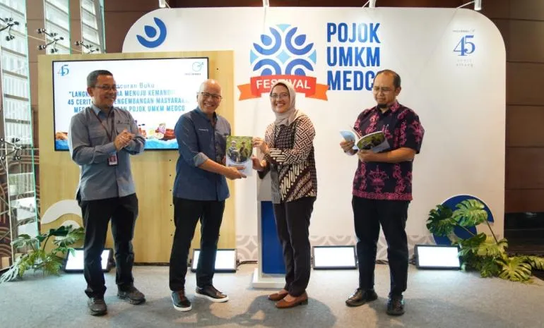 Dari Tiga Sarang Lebah hingga Puluhan Liter per Panen: Cerita UMKM Binaan MedcoEnergi di Festival Pojok UMKM 2025