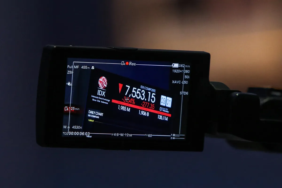 IHSG Melemah Tipis di Tengah Sentimen Keputusan BI Tahan Suku Bunga