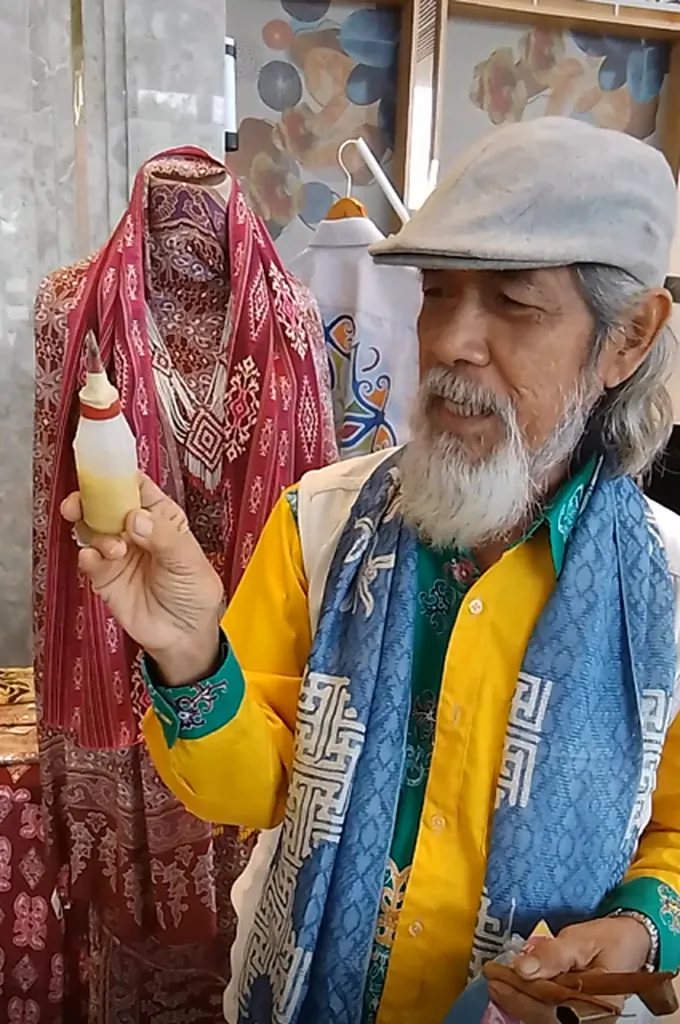 Lilin Dingin, Bahan Batik Tulis Kaltim yang Disebut Berasal dari Bumbu Dapur