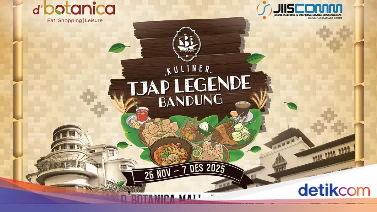 Festival Kuliner Tjap Legende Digelar di d’Botanica Mall Bandung