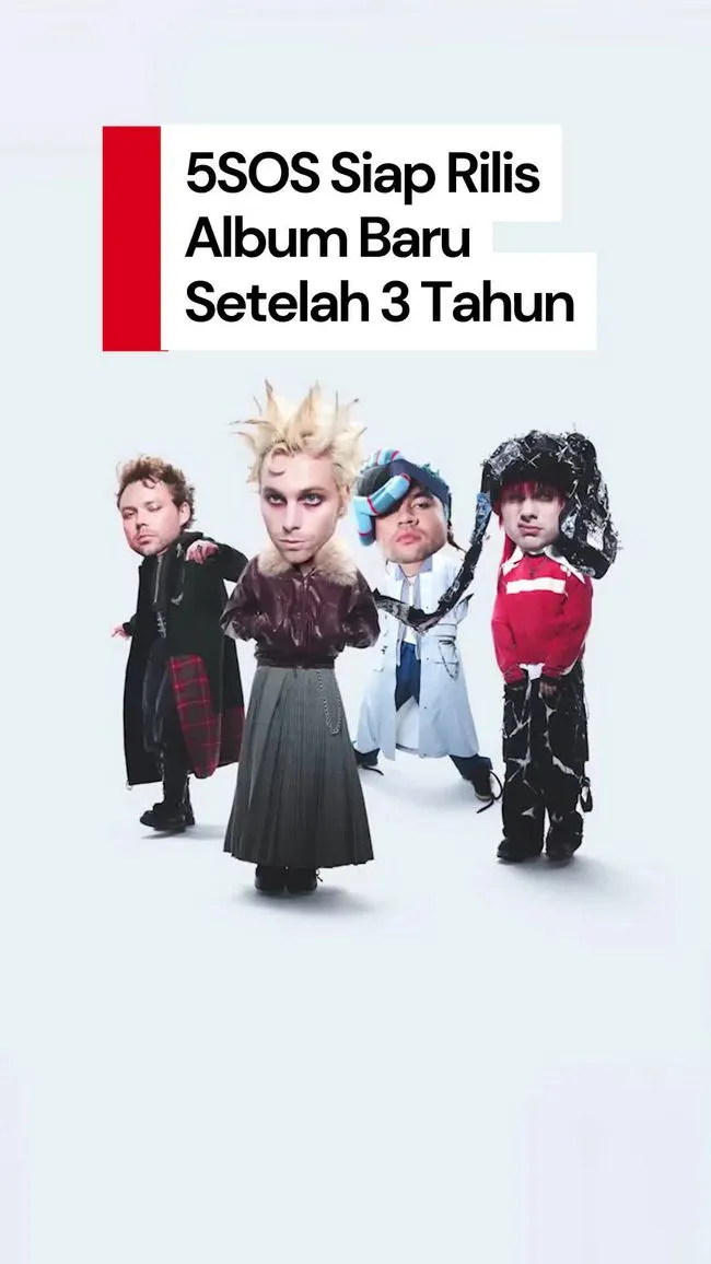 5 Seconds of Summer Umumkan Album Keenam ‘EVERYONE’S A STAR!’ Rilis 14 November 2025, Lepas Single ‘NOT OK’