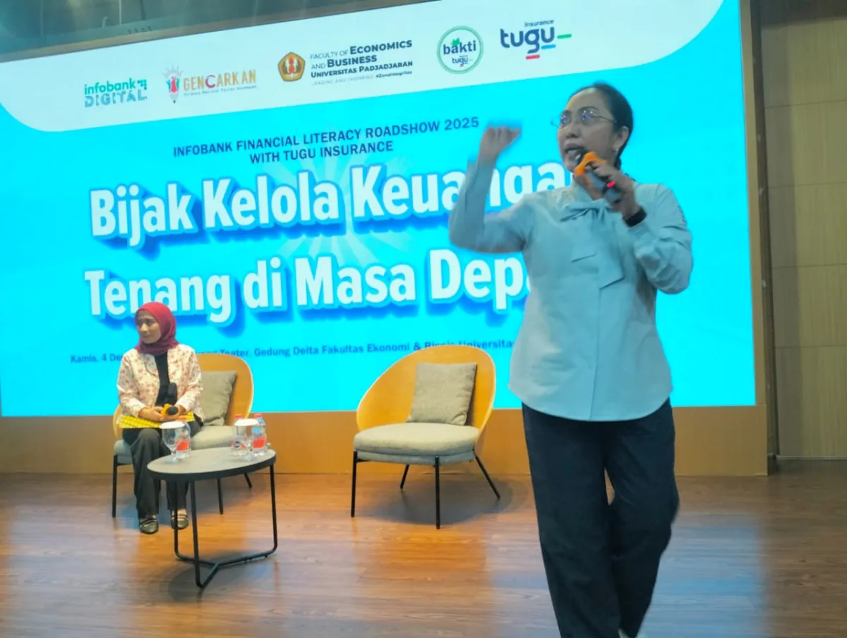 Infobank Digital dan Tugu Insurance Gelar Literasi Keuangan untuk Mahasiswa FEB Unpad