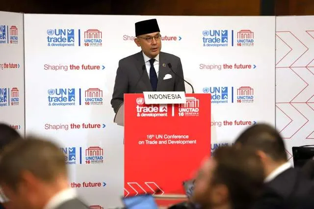 Indonesia Dorong Reformasi Tata Kelola Ekonomi Global yang Lebih Inklusif di UNCTAD16
