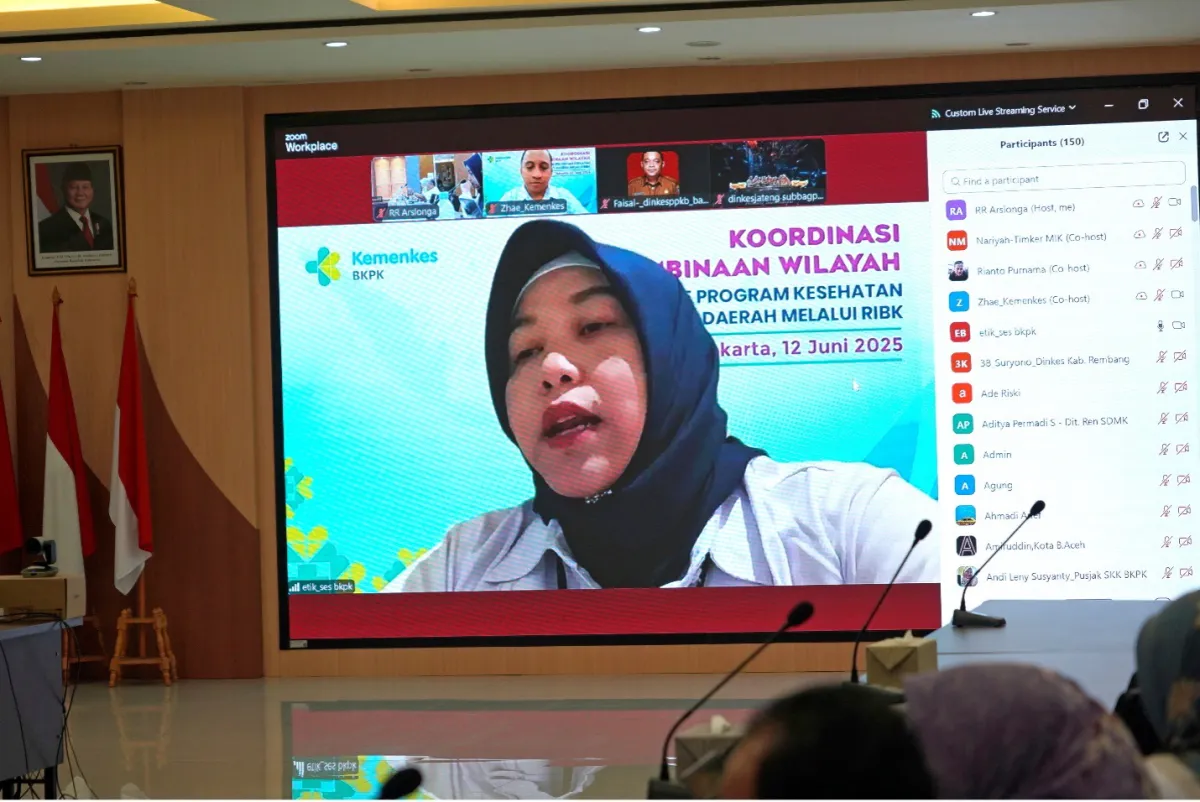 Kemenkes Dorong Sinkronisasi Program Kesehatan Pusat-Daerah lewat Rencana Induk Bidang Kesehatan