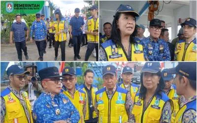 Bupati Kubu Raya Dampingi Wamen PUPR Tinjau Instalasi PDAM