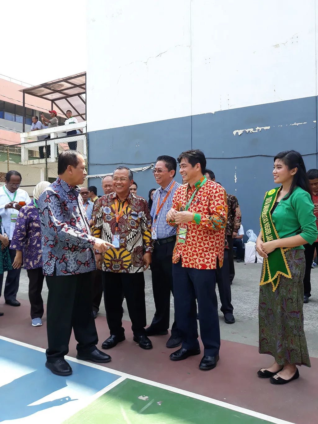 Menristekdikti Mohamad Nasir Tinjau Ujian Praktik SBMPTN di UNJ