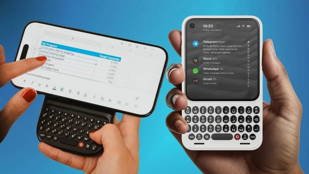Clicks Rilis Communicator, Ponsel Android Berkeyboard Fisik yang Mengingatkan pada BlackBerry