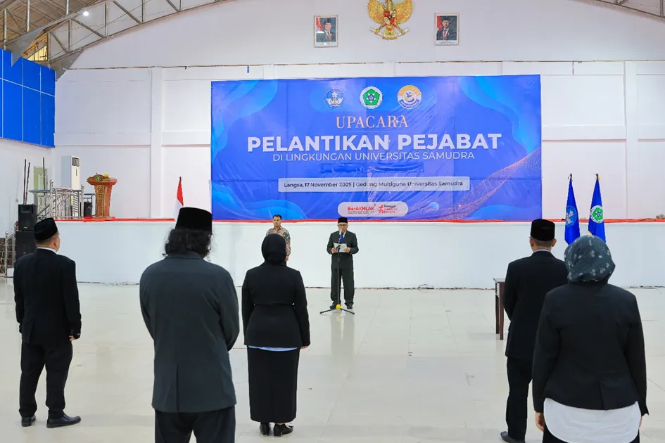 Universitas Samudra Lantik 11 Wakil Dekan, Dorong Penguatan Riset dan Mutu Akademik